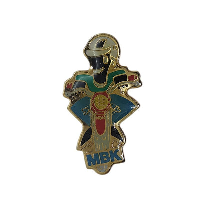 フランス 白バイ ポリス ピンズ MBK オートバイ 留め具付き