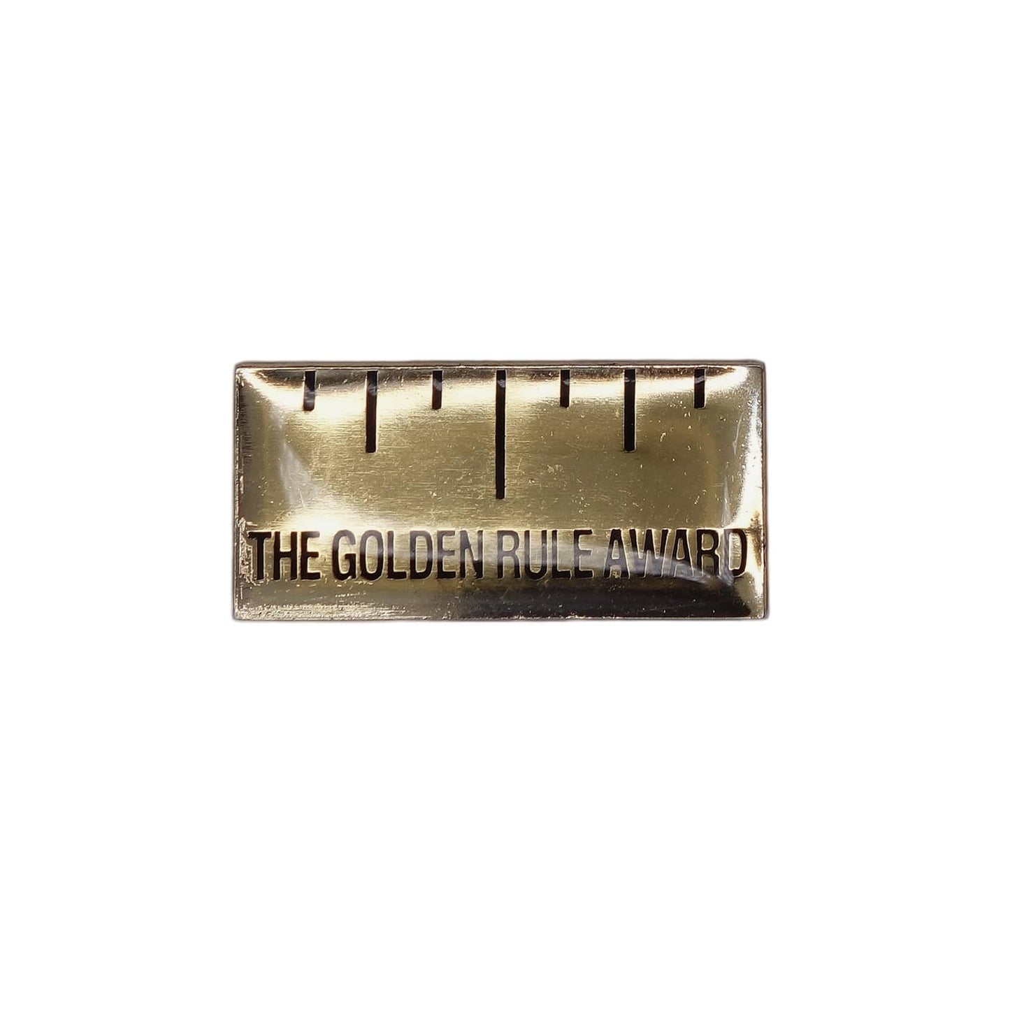 THE GOLDEN RULE AWARD ピンズ 定規