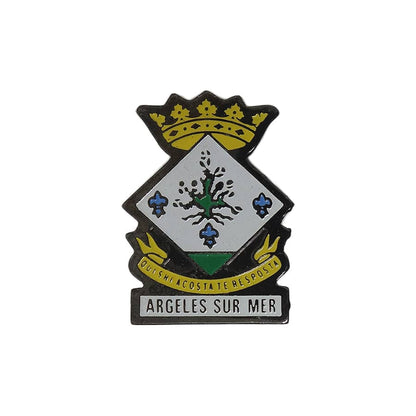ARGELES SUR MER 紋章 ピンズ フランス コミューン 留め具付き