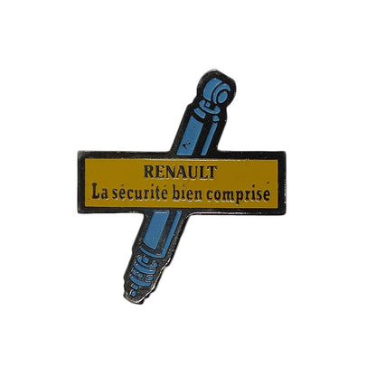 RENAULT ルノー 車 ピンズ La securite bien comprise 留め具付き