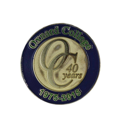 Oxnard College オックスナード大学 ピンズ 40 years 留め具付き