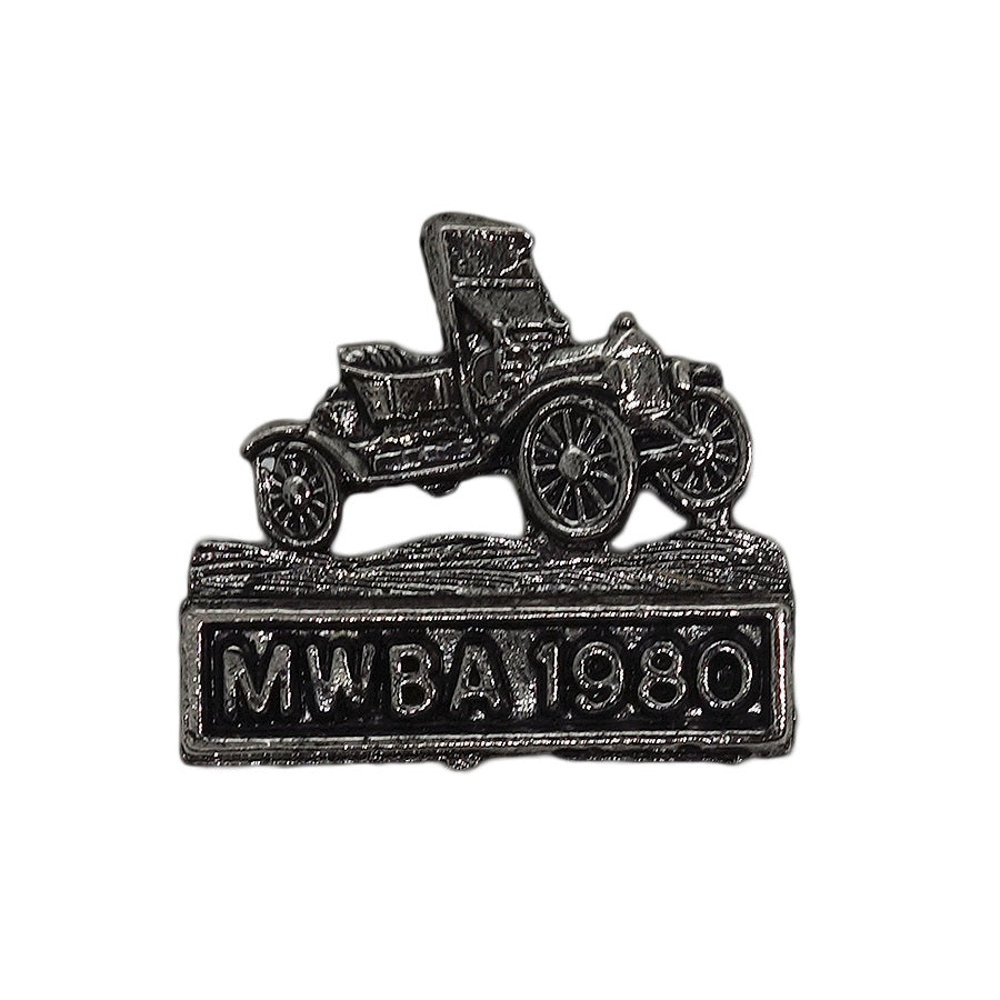 MWBA 1980 ボウリング ピンズ クラシックカー 留め具付き