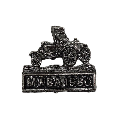 MWBA 1980 ボウリング ピンズ クラシックカー 留め具付き