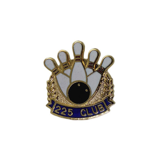 225 CLUB ボウリング ピンバッジ ブローチ