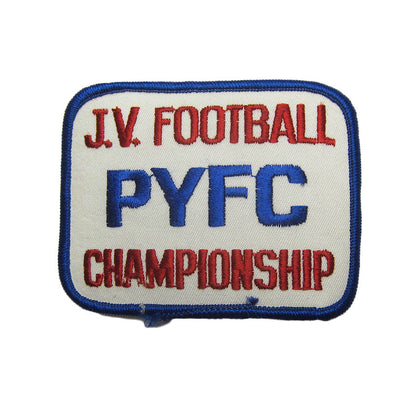 ワッペン J.V. FOOTBALL