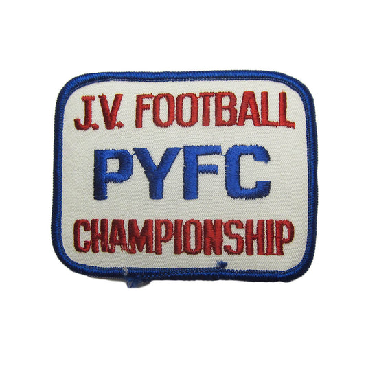ワッペン J.V. FOOTBALL