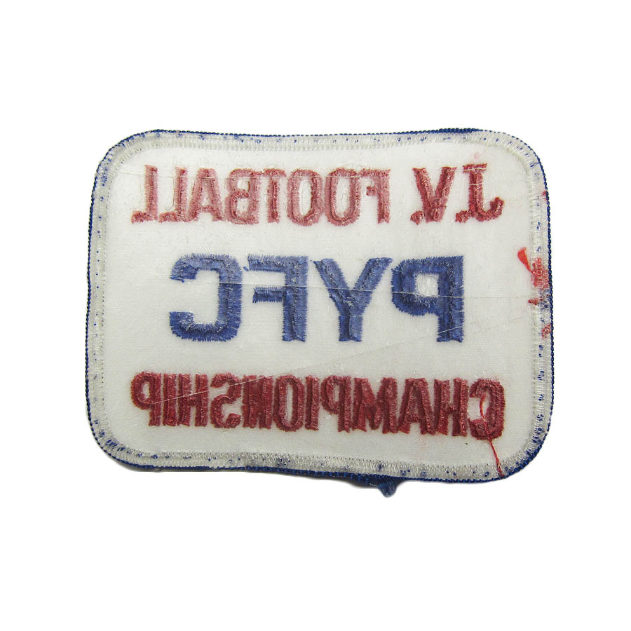 ワッペン J.V. FOOTBALL