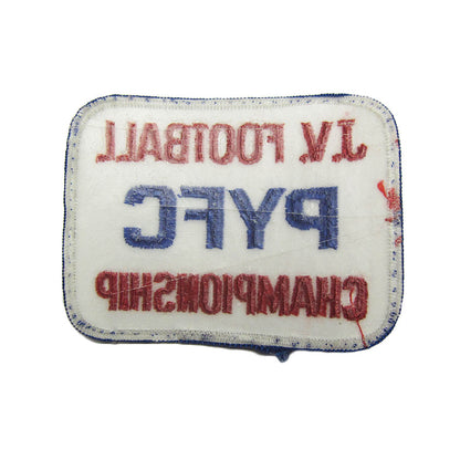 ワッペン J.V. FOOTBALL