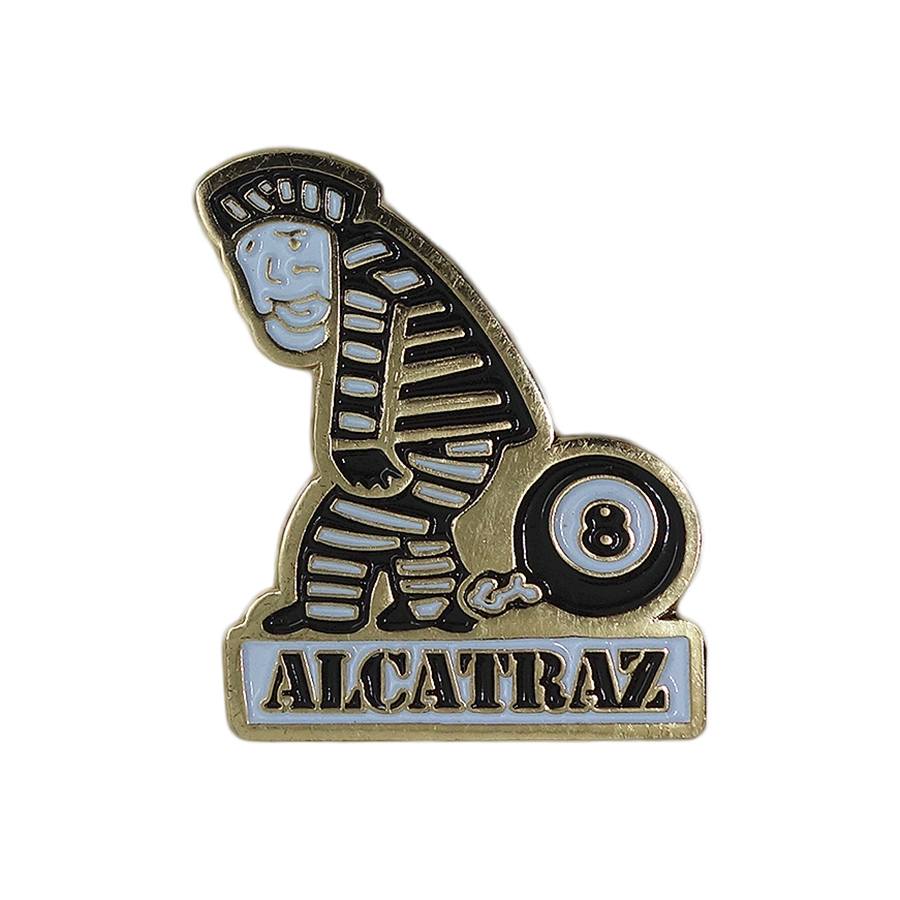 ALCATRAZ 囚人 ピンズ アルカトラズ 留め具付き