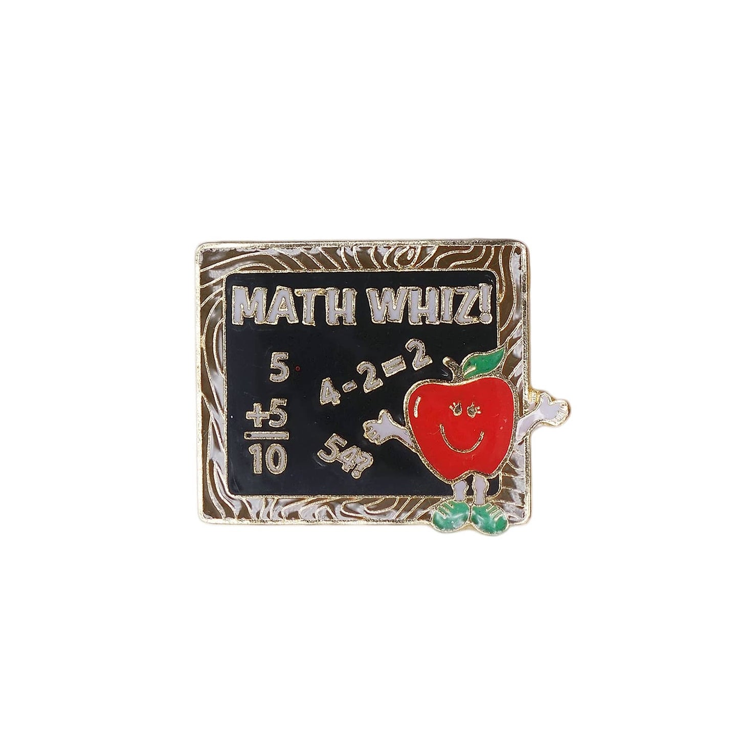 MATH WHIZ! ピンズ 数学の達人 リンゴ