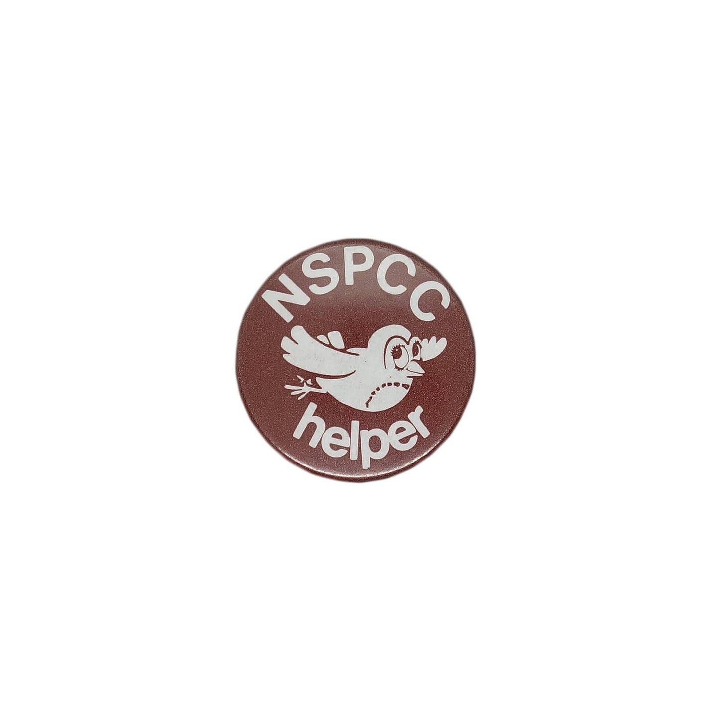 NSPCC helper 缶バッジ バッチ 鳥　 全英児童虐待防止協会