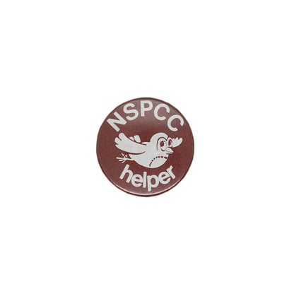 NSPCC helper 缶バッジ バッチ 鳥　 全英児童虐待防止協会