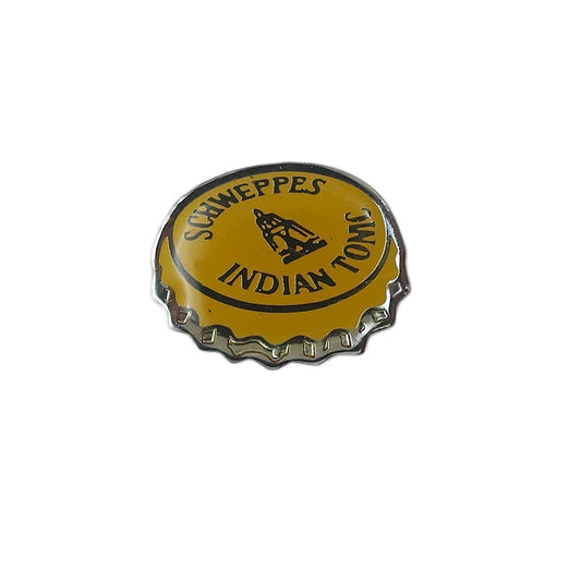 SCHWEPPES INDIAN TONIC ピンズ シュウェップス トニックウォーター 留め具付き