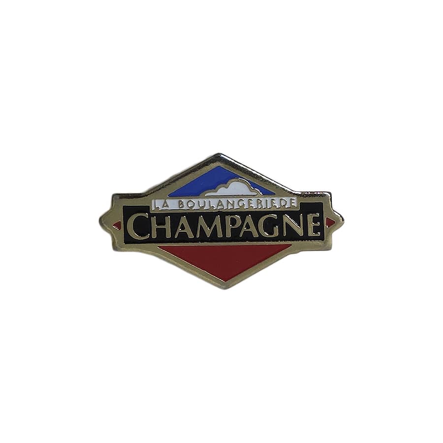 La Boulangerie De CHAMPAGNE ピンズ パン屋 留め具付き