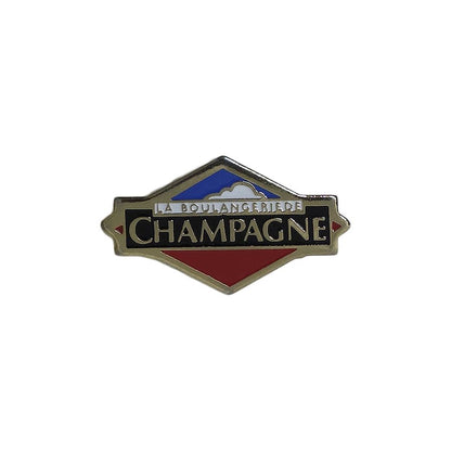 La Boulangerie De CHAMPAGNE ピンズ パン屋 留め具付き