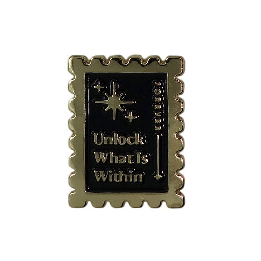 Unlock What Is Within ピンズ 留め具付き