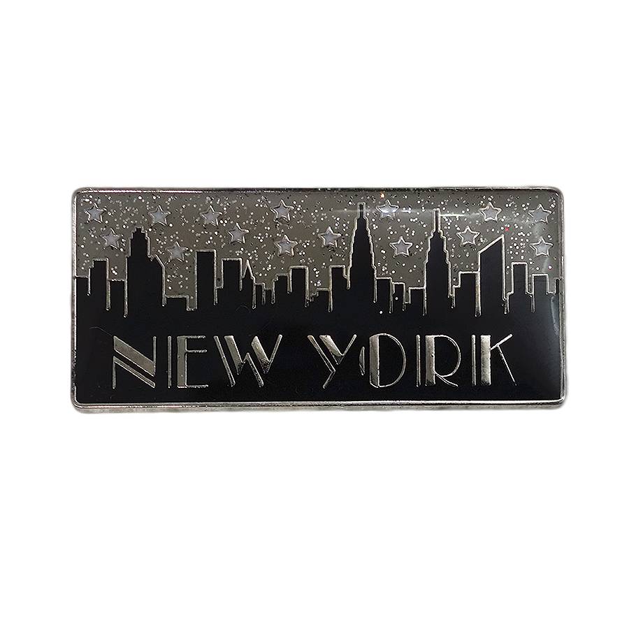 NEW YORK ニューヨーク ピンズ 留め具付き