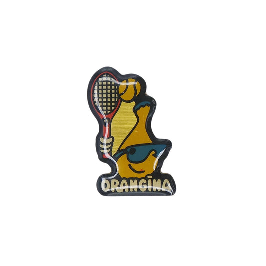 ORANGINA オランジーナ テニス ピンズ 柑橘系炭酸飲料