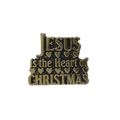 JESUS is the Heart of CHRISTMAS ピンズ クリスマス