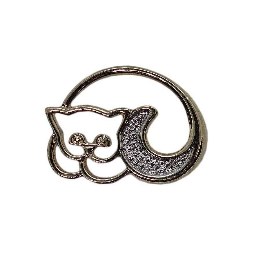 AVON 猫 ピンズ エイボン 留め具付き
