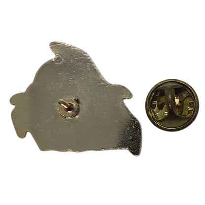 BEACH Contrex VOLLEY BALL ピンズ 赤 留め具付き