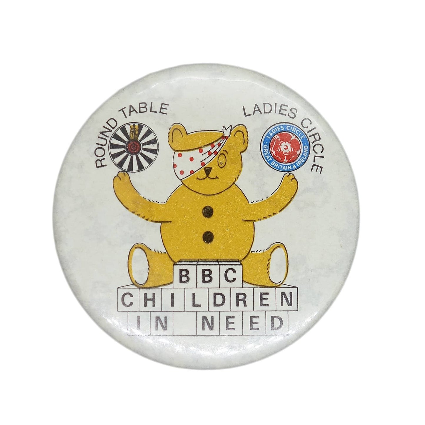 BBC CHILDREN IN NEED 缶バッジ バッチ