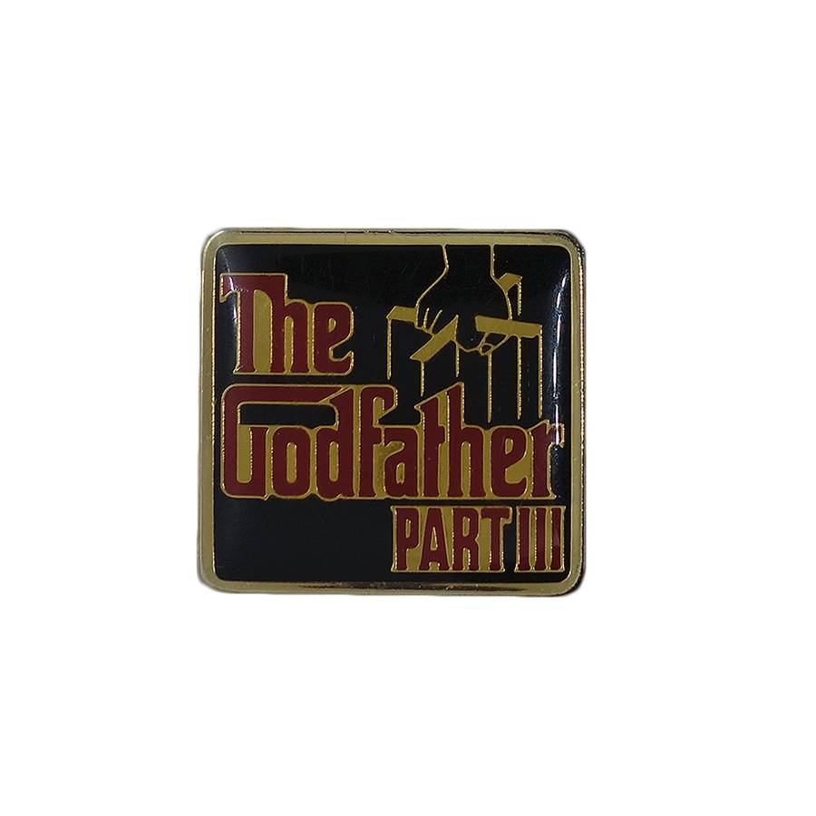 映画 ゴッドファーザー3 ピンズ The Godfather Part III 留め具付き