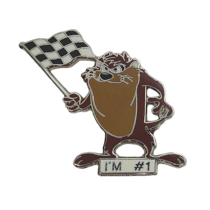 タズマニアン・デビル I'M #1 ピンズ 留め具付き キャラクター