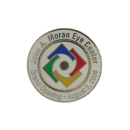 Eye Center ピンズ 眼科 留め具付き