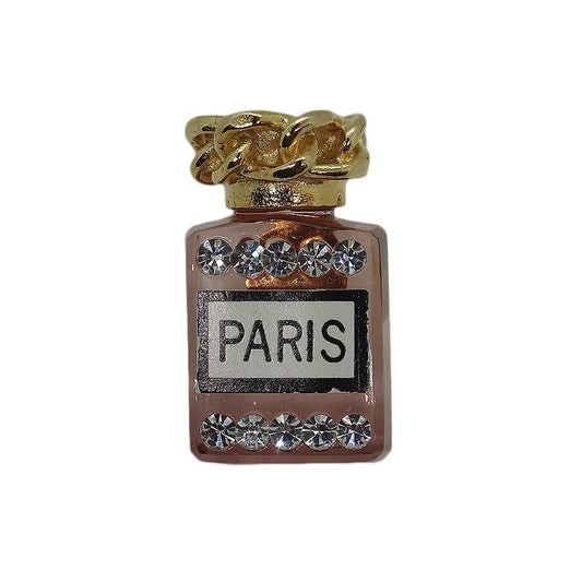 香水 ボトル型 ピンズ PARIS 留め具付き