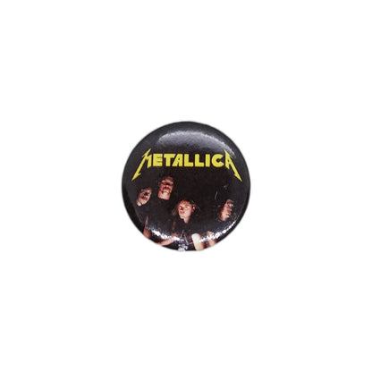METALLICA 缶バッジ ピンバッチ ロックパンド メタリカ