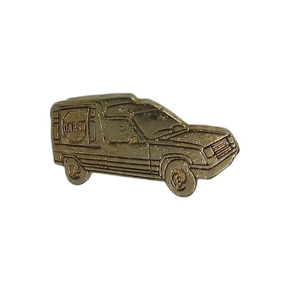 DARTY ピンズ フランス 自動車 金色 留め具付き