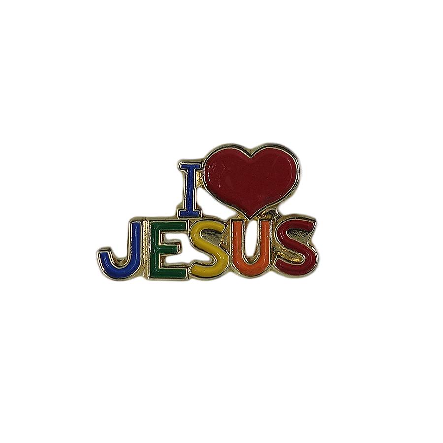 I LOVE JESUS ピンズ ハート キリスト