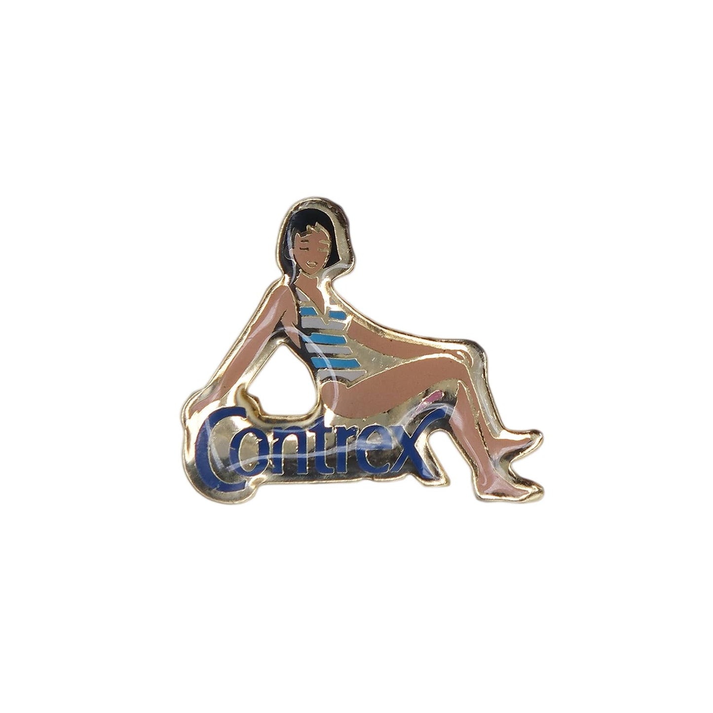 Contrex ミネラルウォーター 水着の女性 ピンズ ピンナップガール