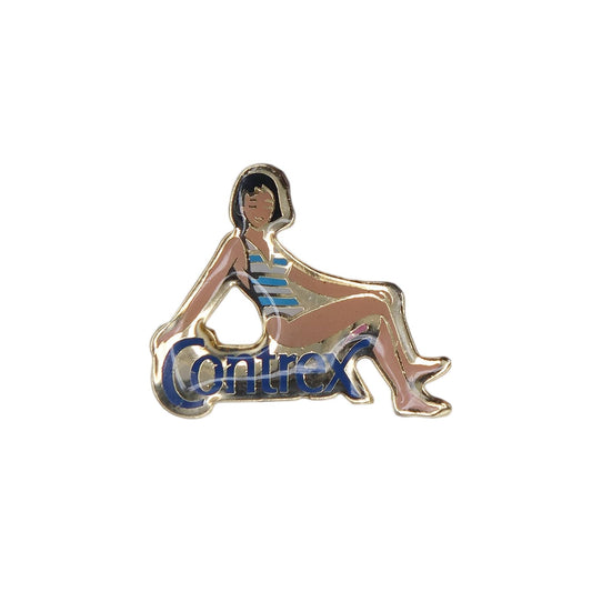 Contrex ミネラルウォーター 水着の女性 ピンズ ピンナップガール