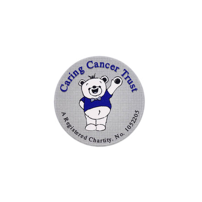 Caring Cancer Trust 缶バッジ バッチ テディベア