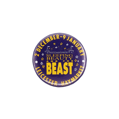 パントマイム Sleeping Beauty and the Beast 缶バッジ バッチ