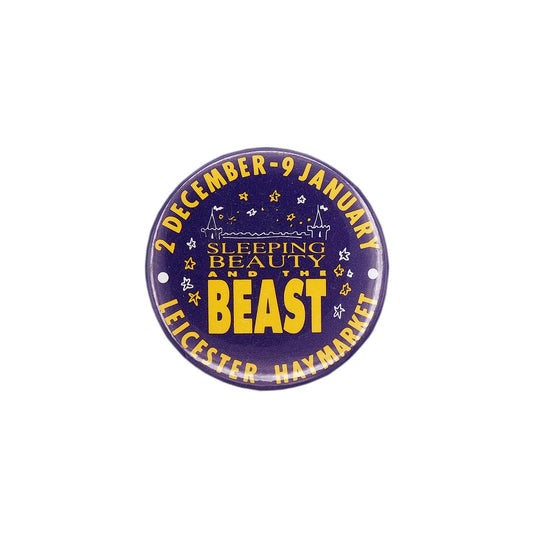 パントマイム Sleeping Beauty and the Beast 缶バッジ バッチ
