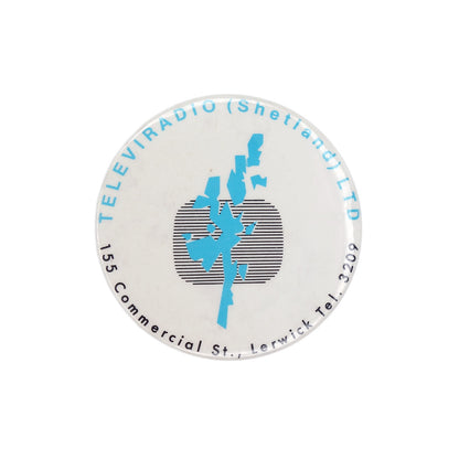 TELEVIRADIO (Shetland) LTD 缶バッジ バッチ
