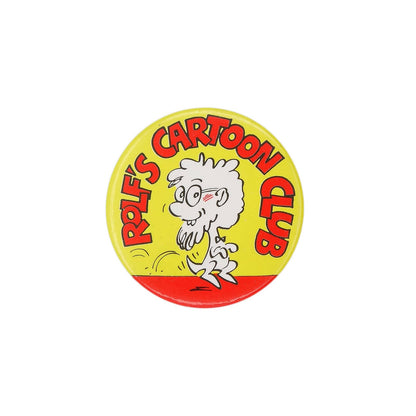 ROLF'S CARTOON CLUB 缶バッジ バッチ 子供向けテレビ番組会員バッジ
