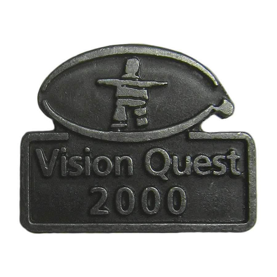 ピンズ Vision Quest イギリス 留め具付き