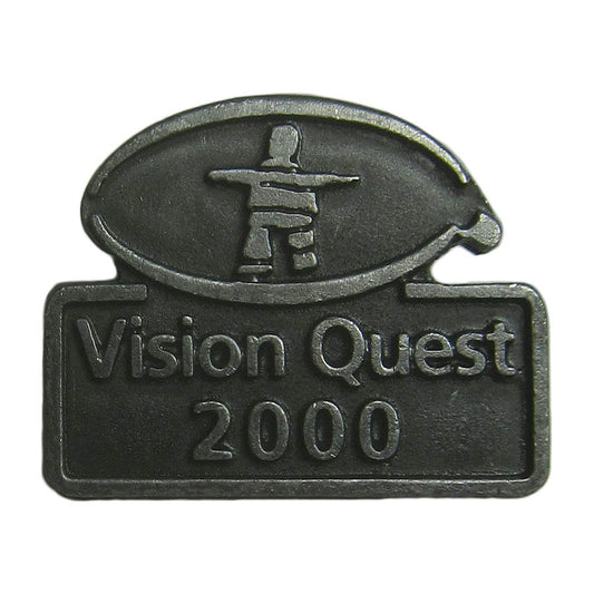 ピンズ Vision Quest イギリス 留め具付き