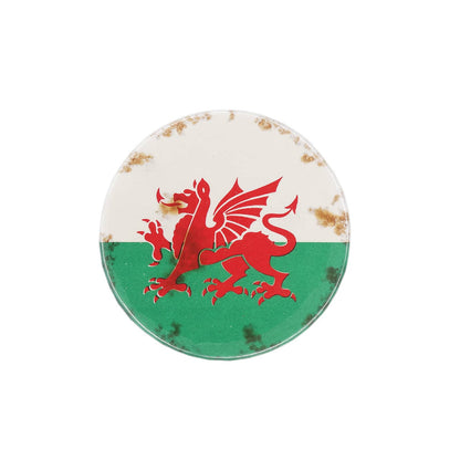 ウェールズの国旗 Y Ddraig Goch 赤い竜 バッジ バッチ