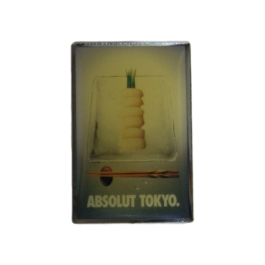 Absolut Vodka ピンズ お酒 ウォッカ 世界シリーズ 東京 和食 留め具付き ピンバッジ
