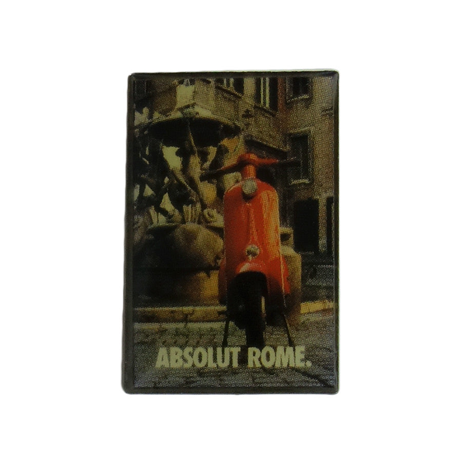 Absolut Vodka ピンズ お酒 ウォッカ 世界シリーズ ローマ ベスパ 留め具付き ピンバ