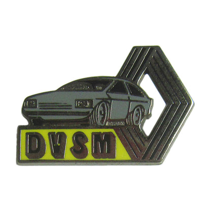 ピンズ ルノー 自動車 DVSM フランス 留め具付き レトロ ピンバッジ
