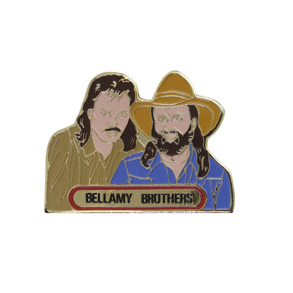 カントリーユニット BELLAMY BROTHERS ベラミー・ブラザーズ ピンズ 音楽