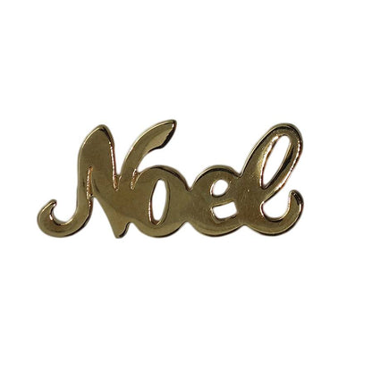 Noel ノエル ピンズ 金色 クリスマス 留め具付き