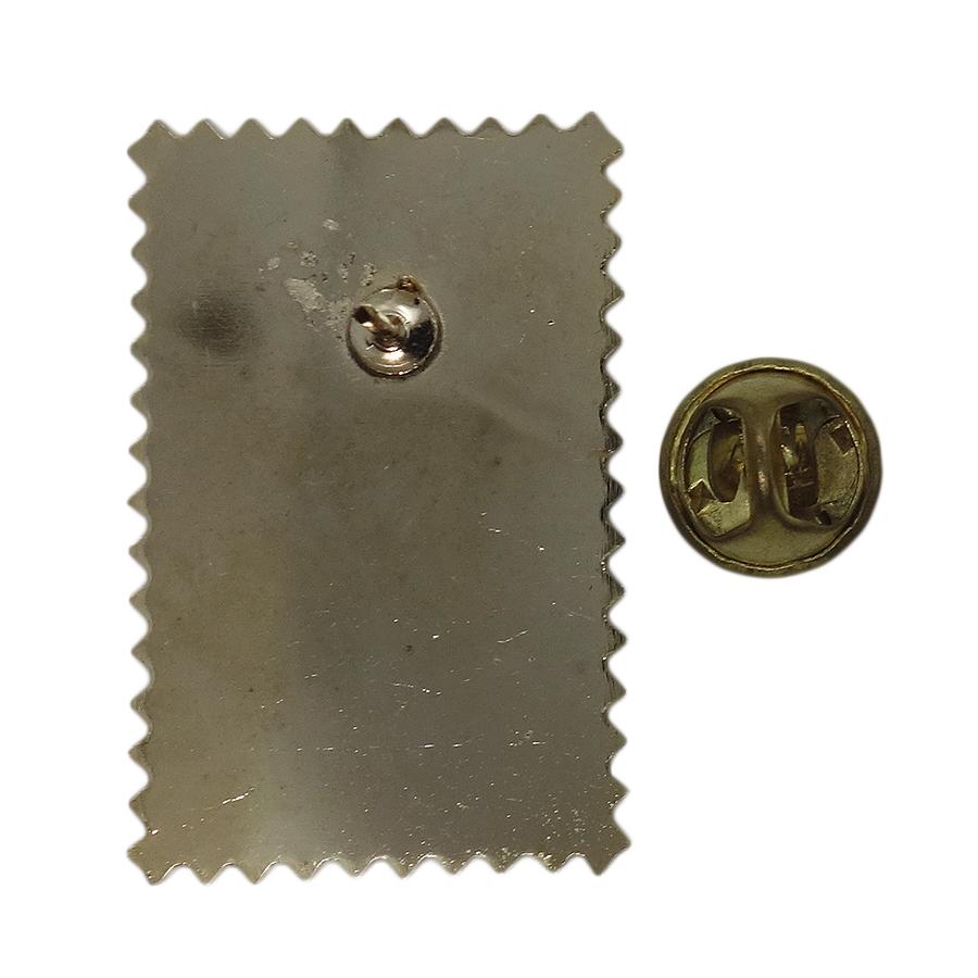 Virginia USA 20c 切手型 ピンズ カーディナル&ハナミズキ 留め具付き