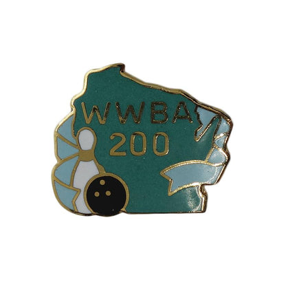 WWBA ボウリング ピンズ 留め具付き
